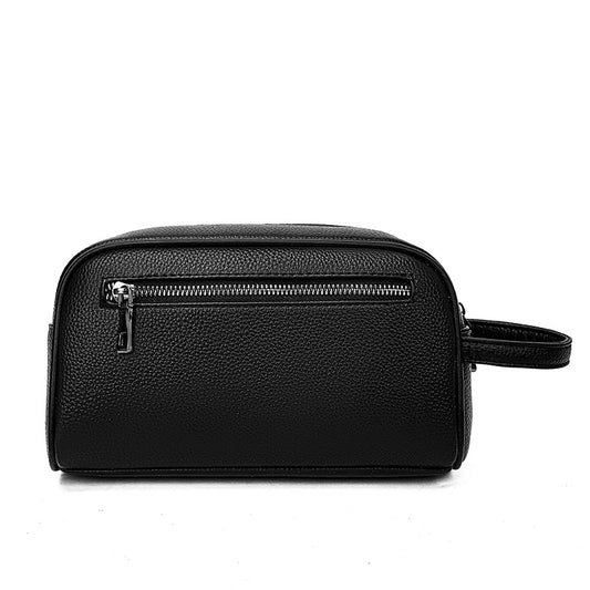 FingerLock biometric clutch in Black, front view